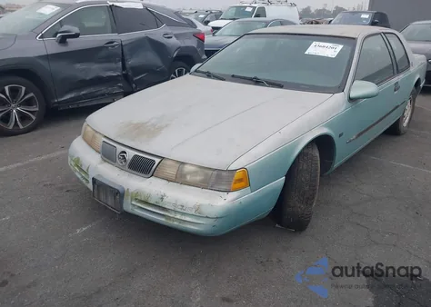 1994 Mercury Cougar Xr7 z USA, uszkodzony, nr VIN 1MELM62W6RH620516